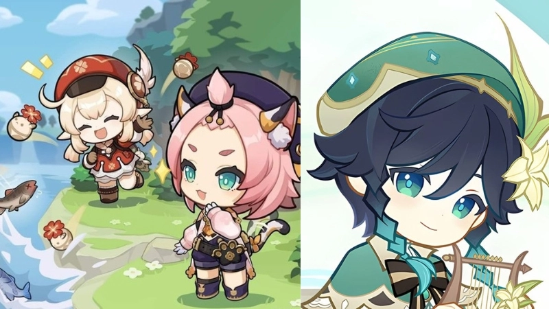 Ảnh chibi genshin impact là như thế nào