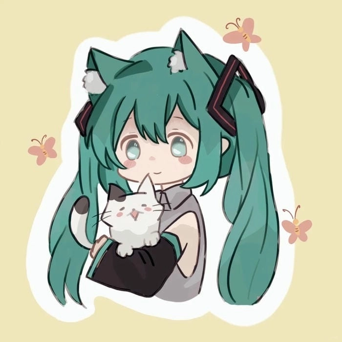 Tải ngay chibi miku hatsune siêu dễ vẽ