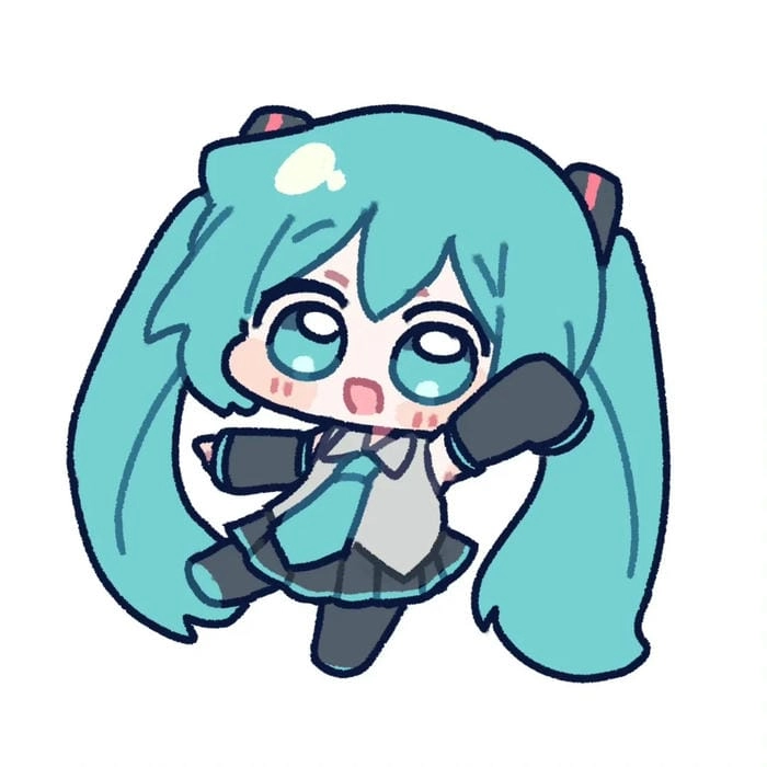 Tải ngay ảnh kawaii chibi miku chất lượng cao