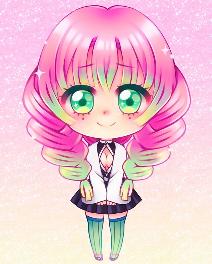 Sưu tập hình mitsuri chibi ngộ nghĩnh cho bạn