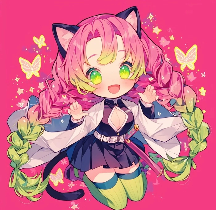 Khám phá nét hoạt hình với chibi mitsuri anime