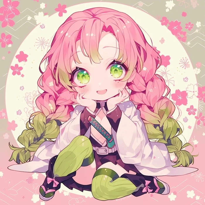 Hướng dẫn vẽ chibi mitsuri drawing easy cho người mới