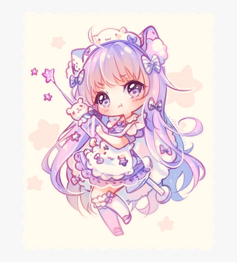 Khám phá bộ chibi ngầu nữ độc đáo