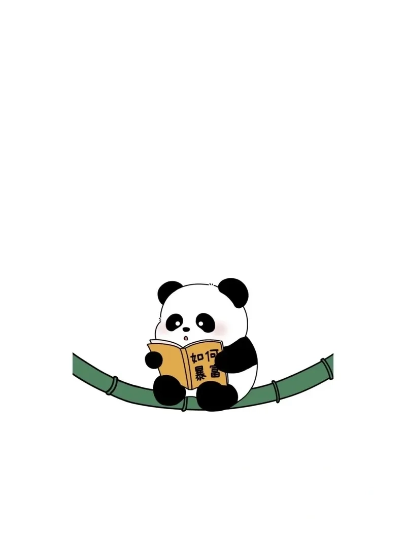 Bộ sưu tập panda cute chibi dễ thương