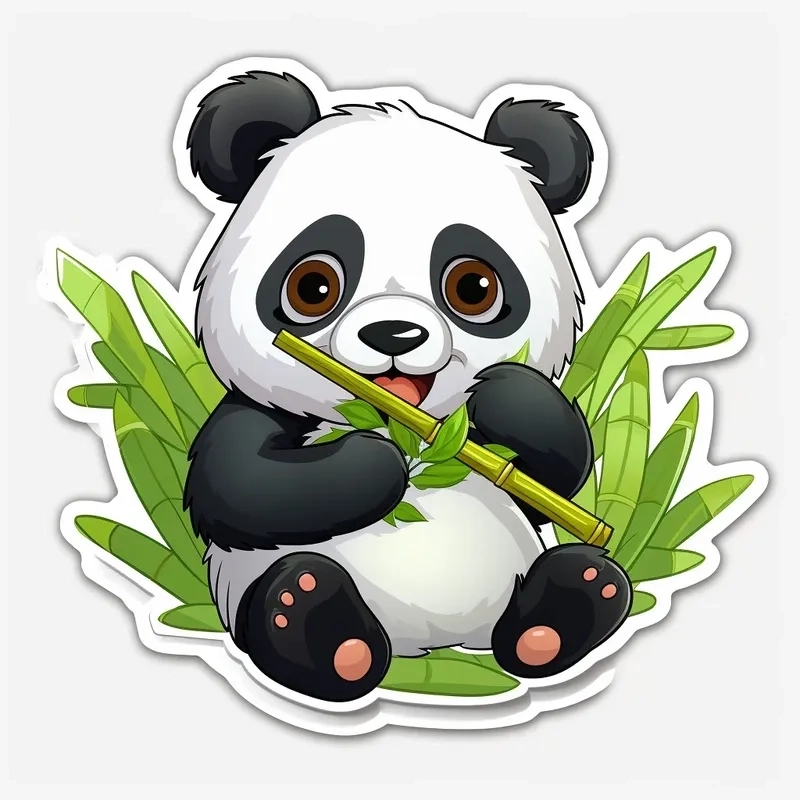 Khám phá chibi kawaii panda cute độc đáo