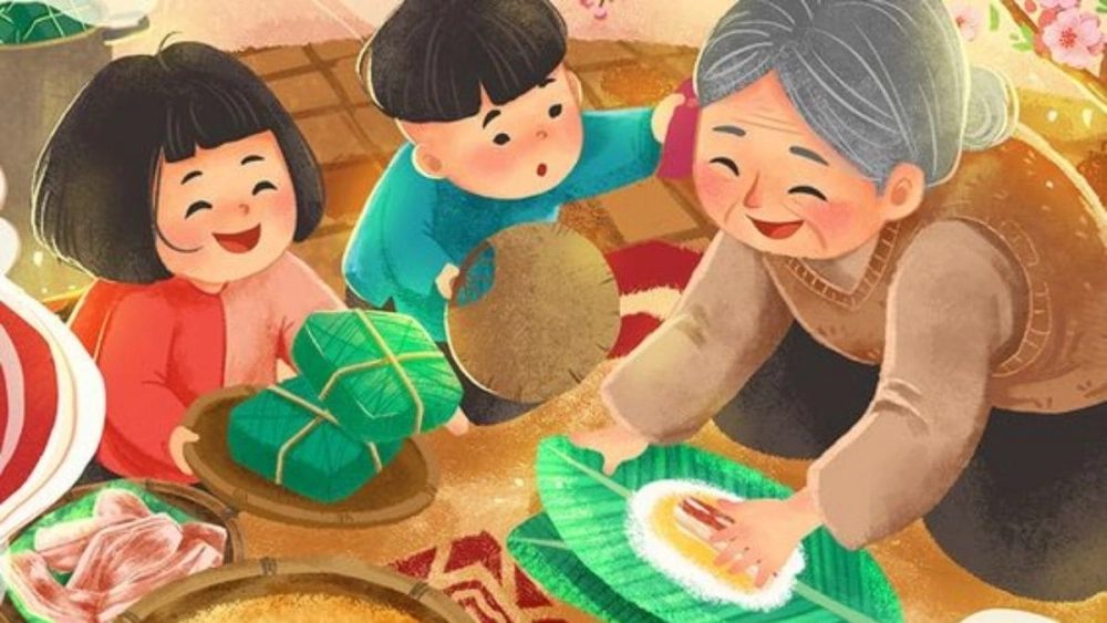 Cùng chia sẻ ảnh chibi tết cực dễ thương
