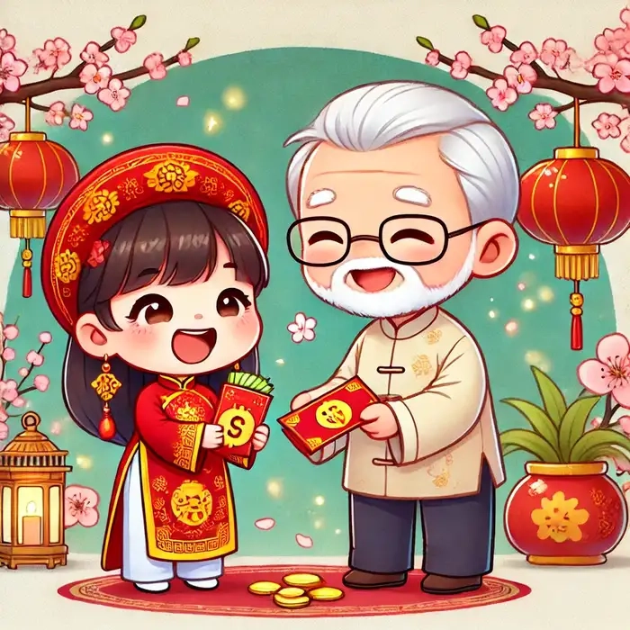 Cùng tạo chibi tết ghép mặt cực ấn tượng