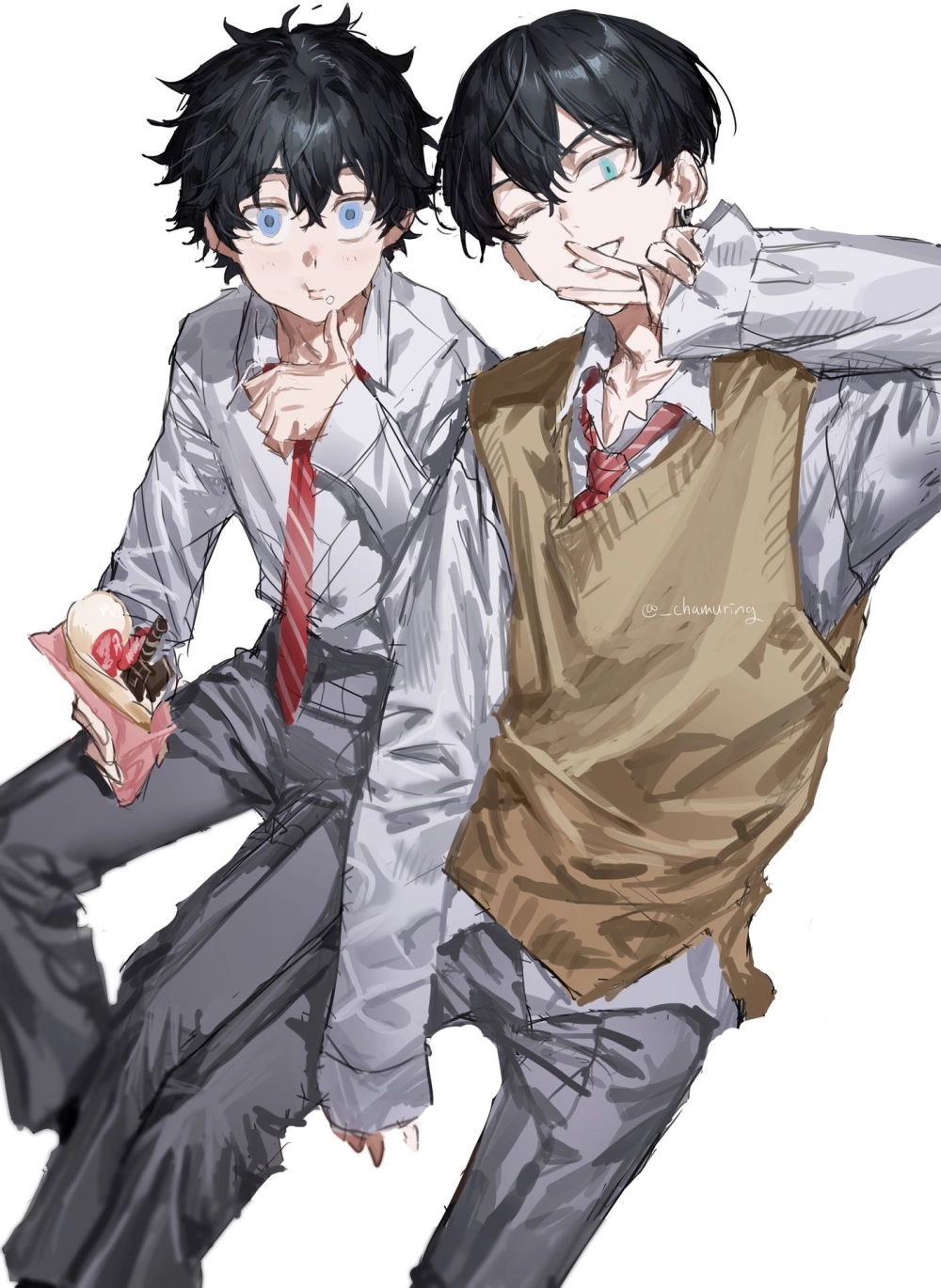 Takemichi x Chifuyu bạn đồng hành không thể thiếu trong mọi trận chiến