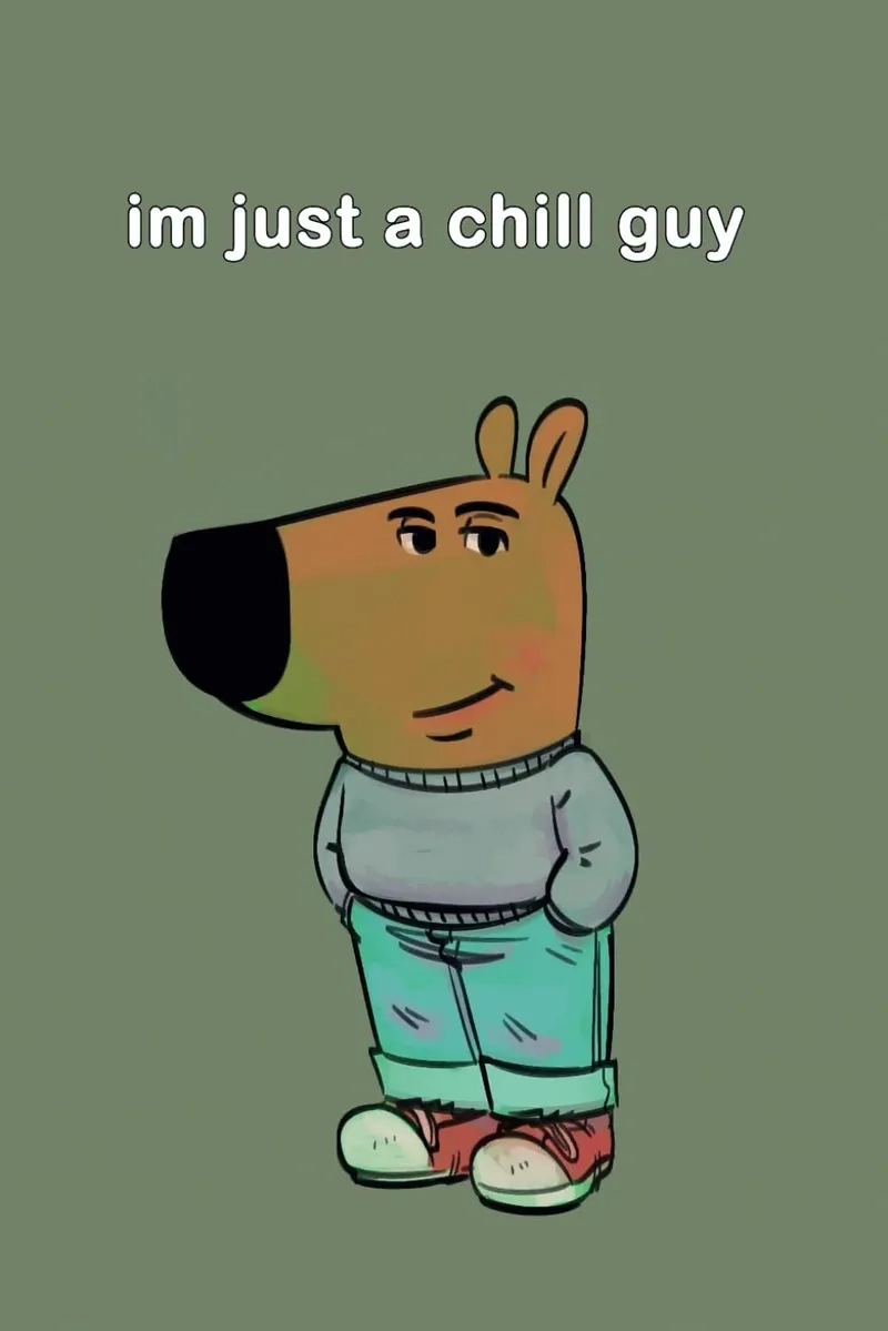 Tổng hợp chill guy images siêu ngầu siêu chất
