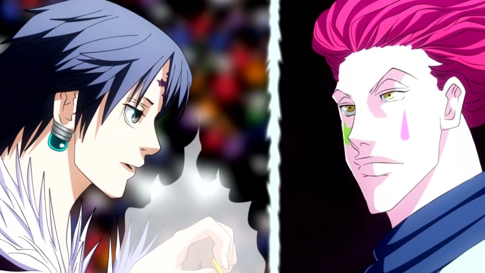 Chrollo vs Hisoka anime tái hiện cuộc chiến không khoan nhượng
