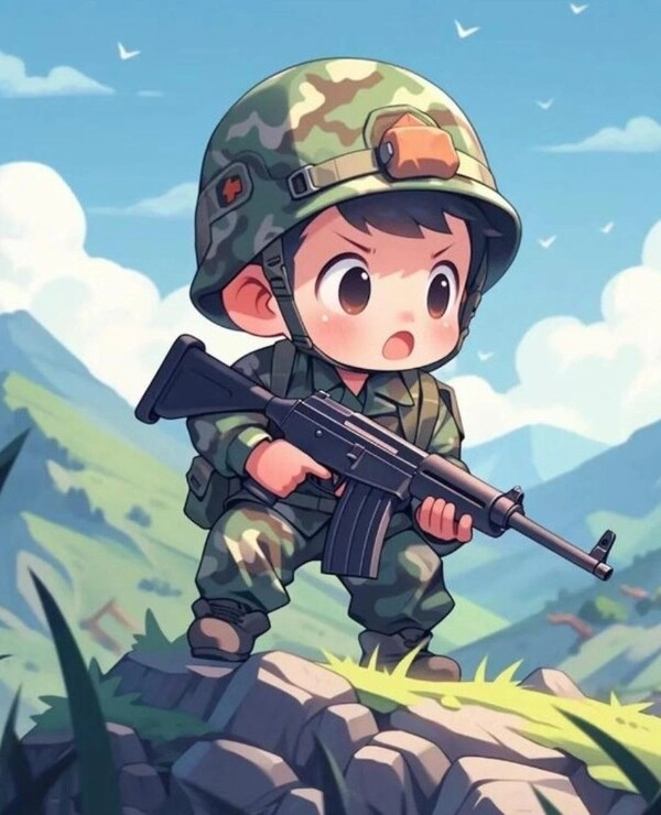 Xem ngay bộ sưu tập hình ảnh chú bộ đội chibi độc đáo