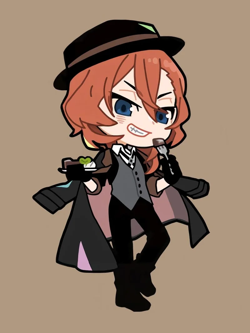 Bungou Stray Dogs Chuuya chibi ngọt ngào đáng yêu