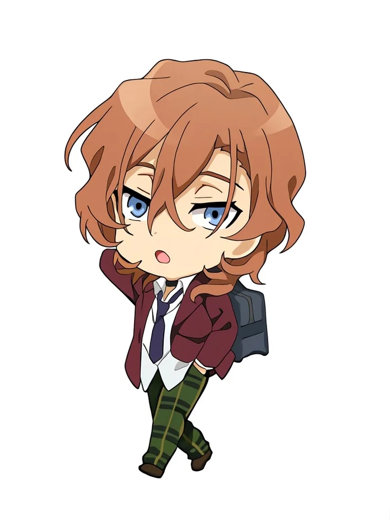Nakahara Chuuya chibi phiên bản siêu dễ thương