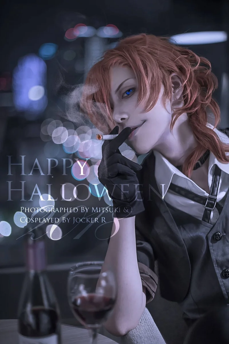 BSD Chuuya cosplay hóa thân xuất sắc chân thực