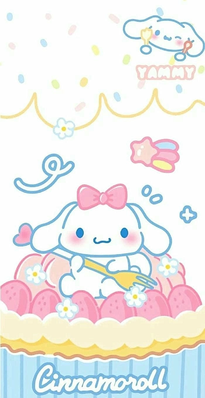 Thưởng thức nghệ thuật cinnamoroll pixel đơn giản và xinh