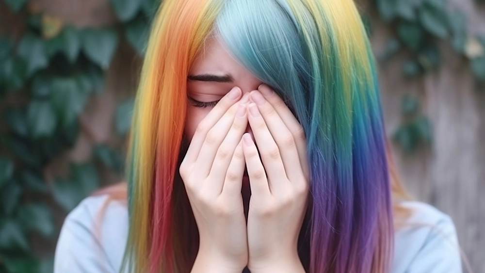 Cảm thông dịu dàng qua ảnh là con gái ai chả có lúc buồn