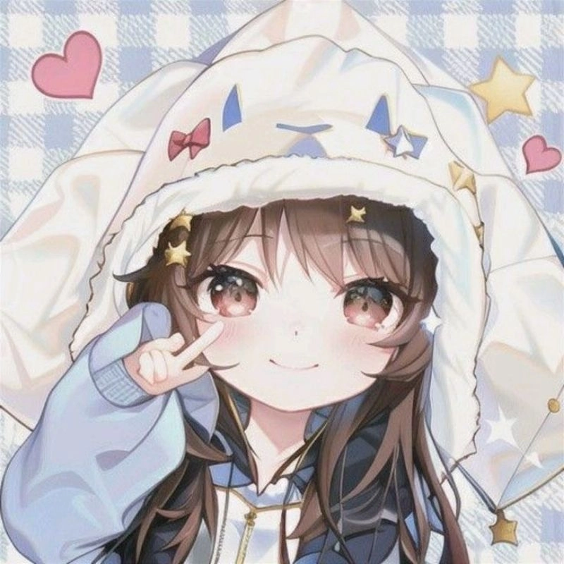 Chọn ngay hình ảnh cô gái chibi cho ảnh đại diện