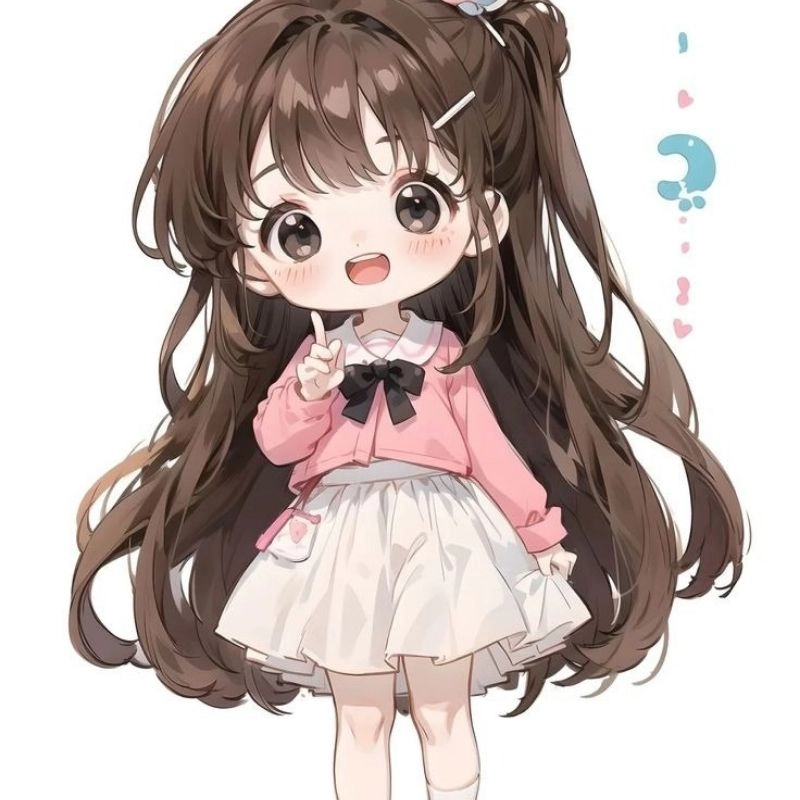 Chọn hình nền con gái chibi cho điện thoại cực đẹp