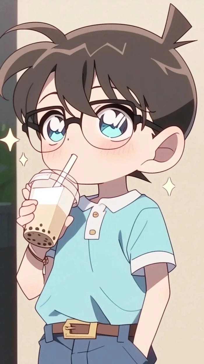 Cách vẽ conan chibi cute đơn giản cho mọi người
