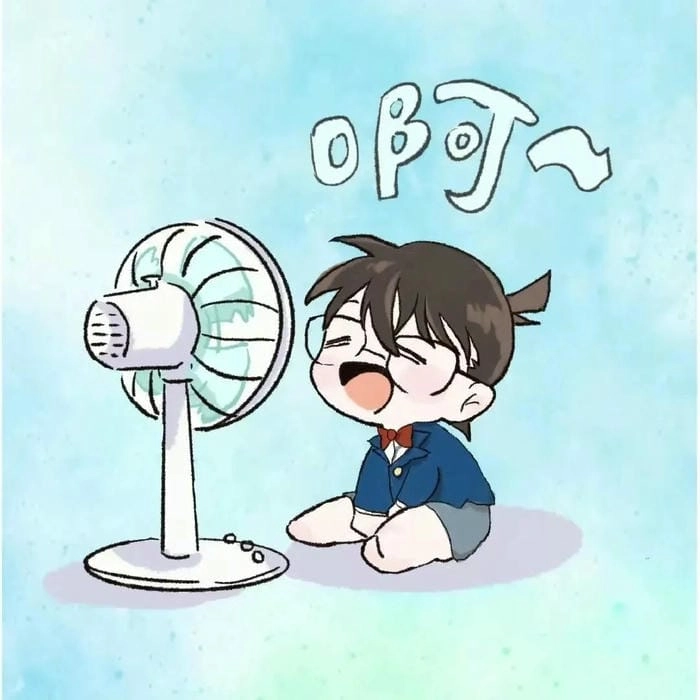 Tải tranh tranh tô màu conan chibi cho bé thỏa sức sáng tạo