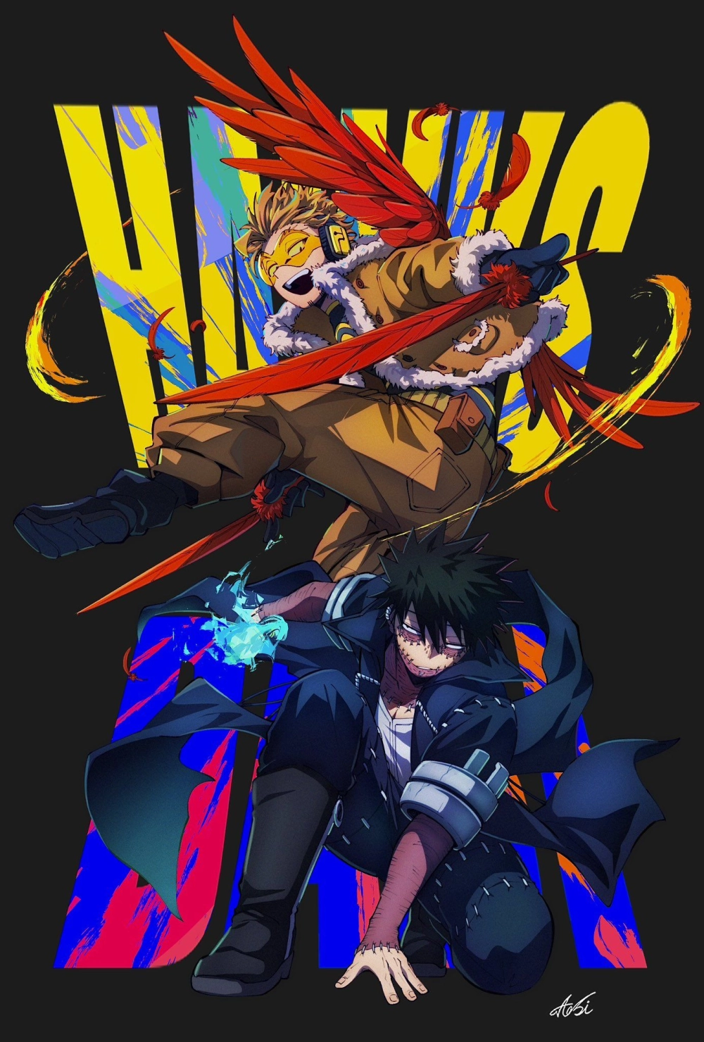 Dabi Hawks AO3 nơi khởi nguồn loạt truyện gây sốt