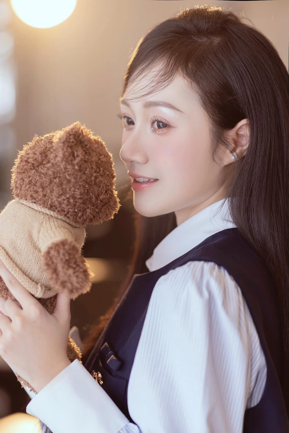 Thanh lịch và trẻ trung cùng ảnh gái cute k9