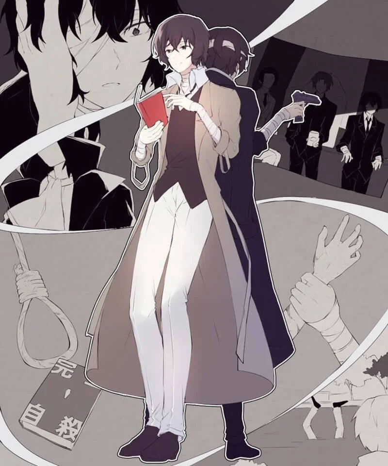 Dazai 4K chuẩn nét từng chi tiết nhỏ