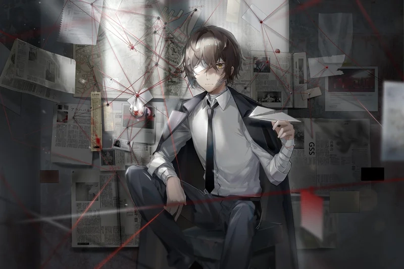Dazai 4K wallpaper lung linh mê hoặc
