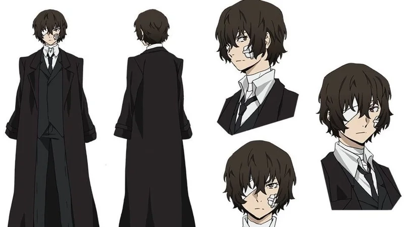 Dazai mafia với thần thái nguy hiểm cuốn hút