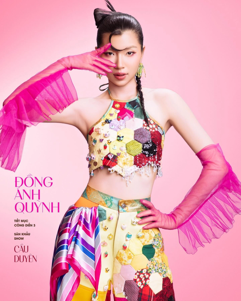 Style cá tính thể hiện Đồng Ánh Quỳnh LGBT