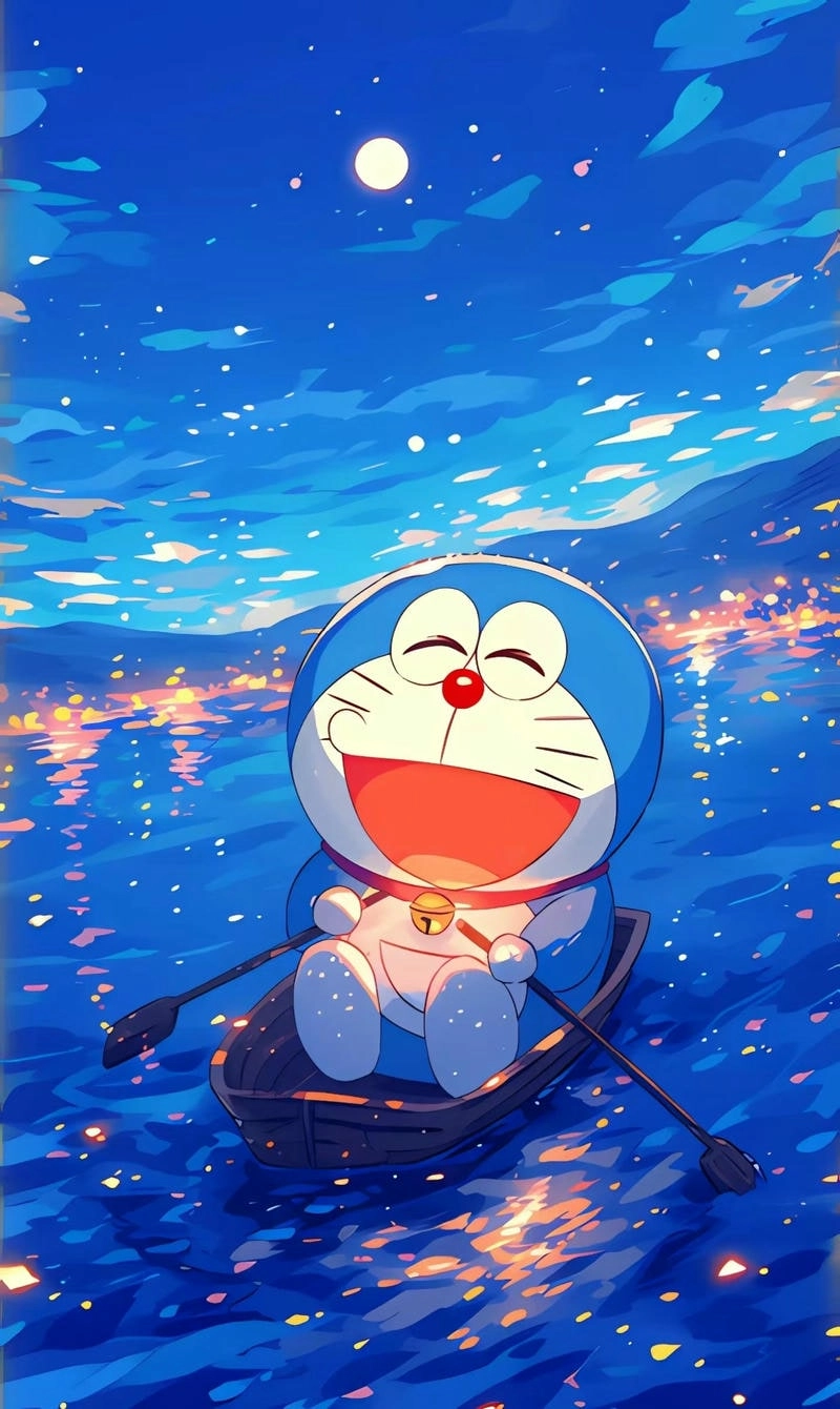 Ảnh Doraemon dễ thương khiến tim tan chảy
