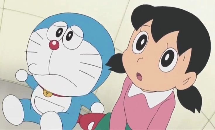 Doreamon Shizuka là đôi bạn thân thiết dễ thương