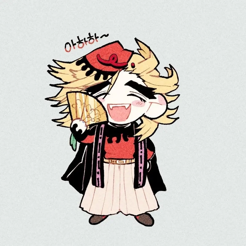 Hướng dẫn cách vẽ douma chibi siêu dễ