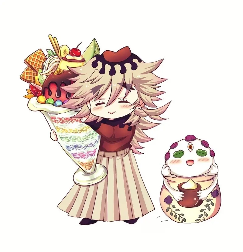 Khám phá demon slayer douma chibi cực chất