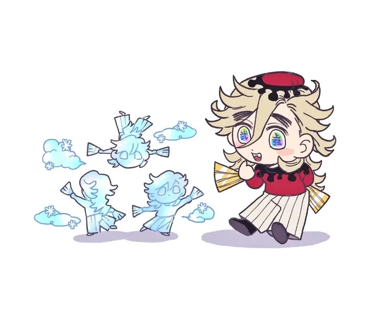 Ngắm nhìn douma chibi art siêu đẹp