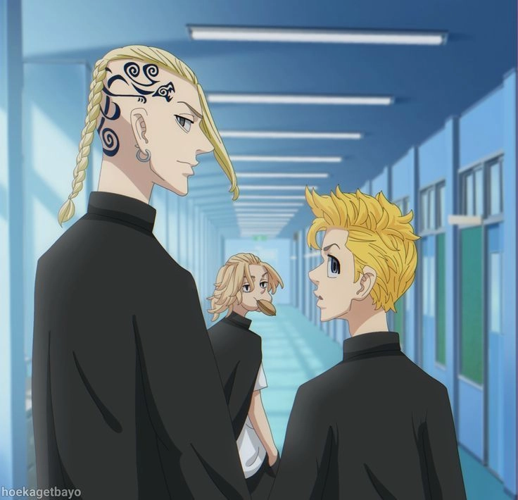 Takemichi x Draken comic phiên bản tranh thể hiện tình bạn sâu sắc