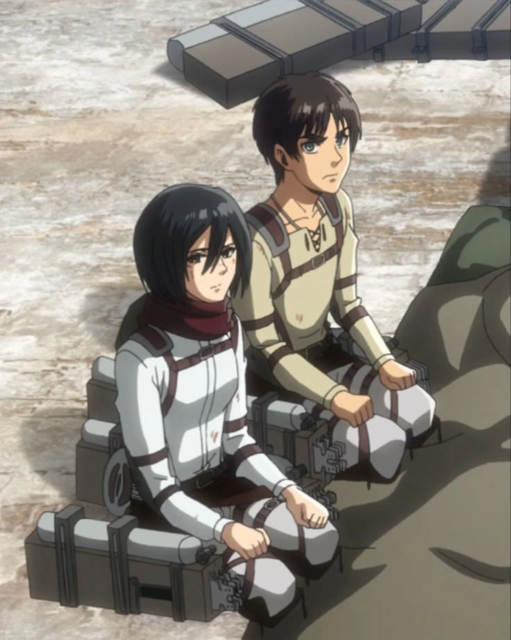 Eren Armin Mikasa ba người bạn gắn bó không rời