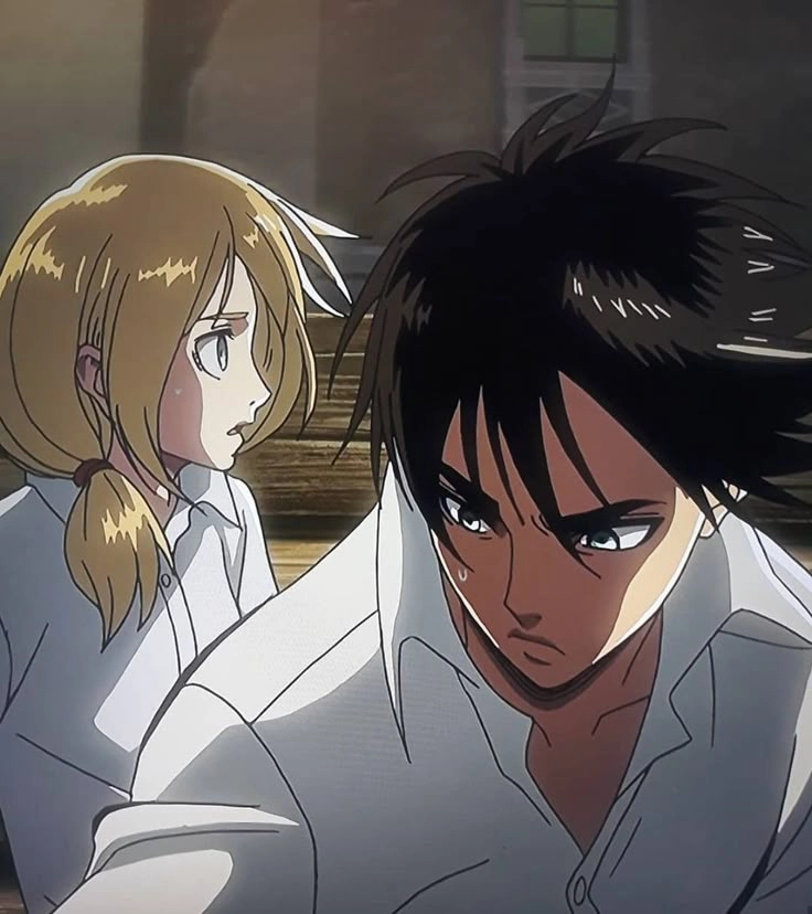 Historia x Eren giả thuyết tình cảm không lời