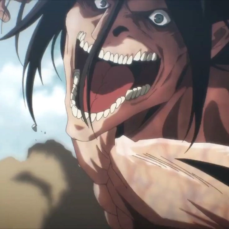 Êren titan sức mạnh điên cuồng và không kiểm soát