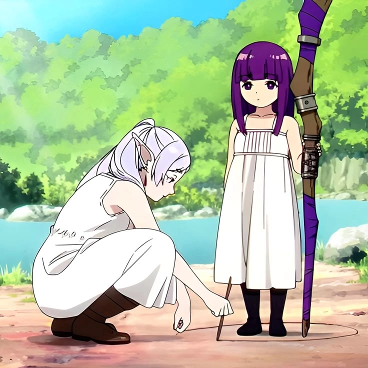 Frieren x Fern mang đến cảm xúc thuần khiết lạ lùng