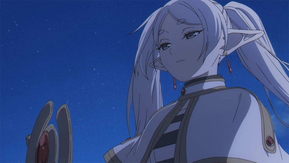 Frieren 4K wallpaper sắc nét đến từng chi tiết