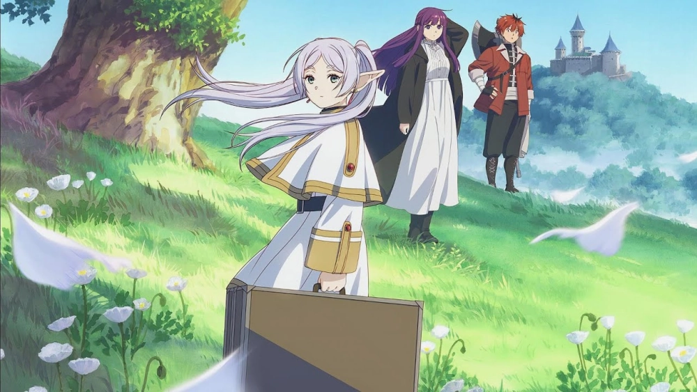 Frieren official art mang đậm chất nghệ thuật cổ điển