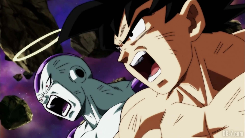 Frieza vs Goku đối đầu ác liệt rung chuyển vũ trụ