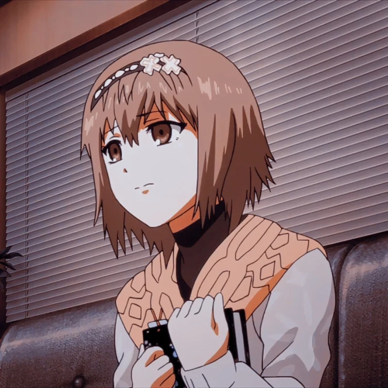 Hinami Fueguchi fanart thường tái hiện ánh mắt buồn sâu thẳm