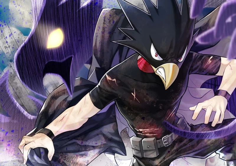 Fumikage Tokoyami real face luôn là ẩn số lớn