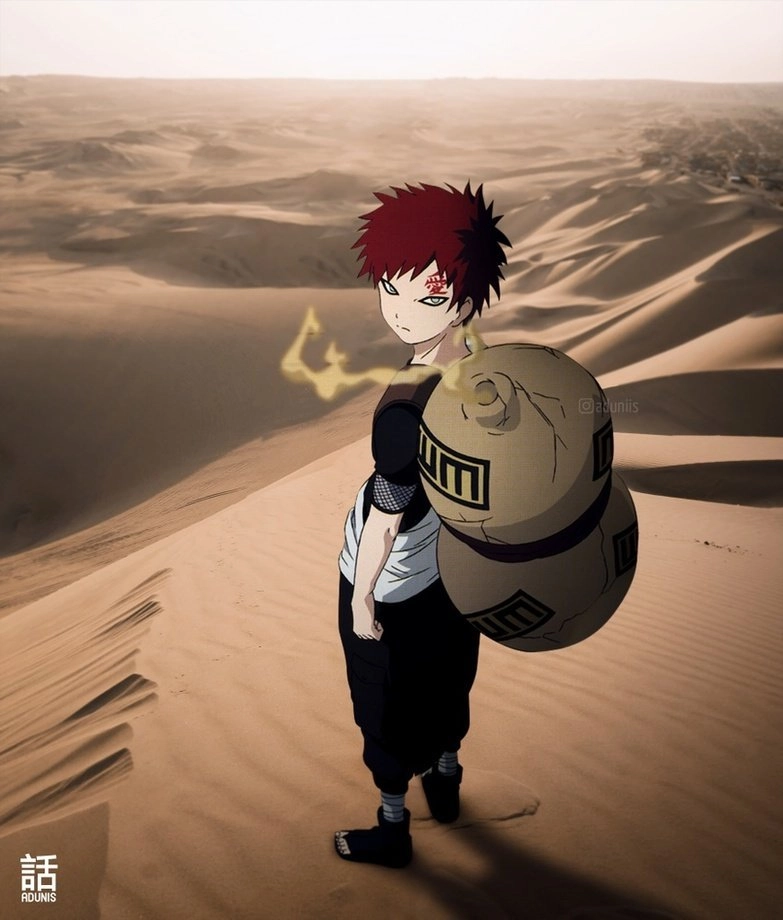 Biểu tượng bảo vệ của Gaara Làng Cát