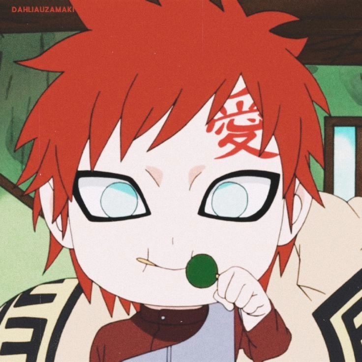 Hình ảnh Gaara chibi làm tan chảy trái tim fan