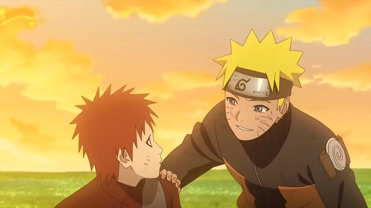 Tình bạn định mệnh giữa Gaara x Naruto