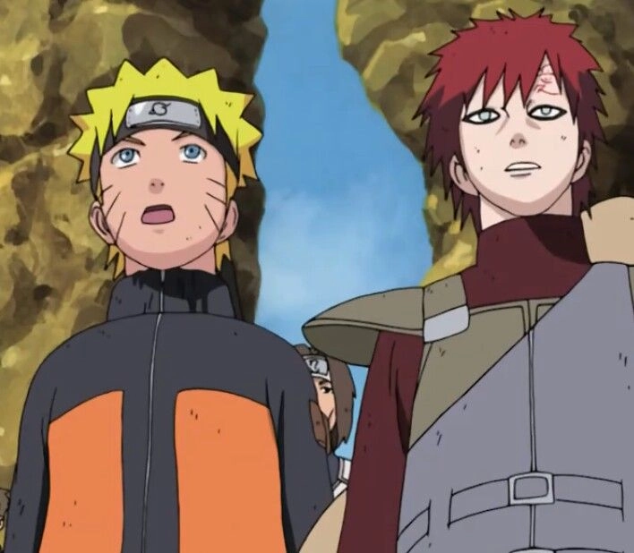 Khoảnh khắc ấn tượng Gaara x Naruto truyện tranh