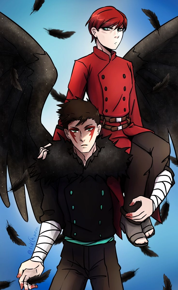 Tình cha con giữa Shinki x Gaara đầy xúc động